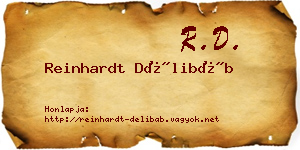 Reinhardt Délibáb névjegykártya